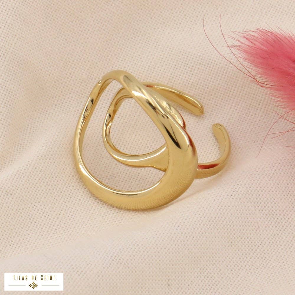 Contemporary Swirl Ring - Birch & BrackenRING