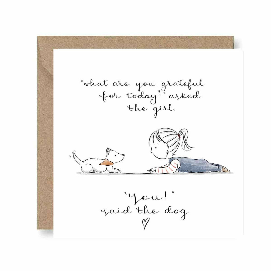Greeting Card: Grateful for you - Birch & BrackenCARDS