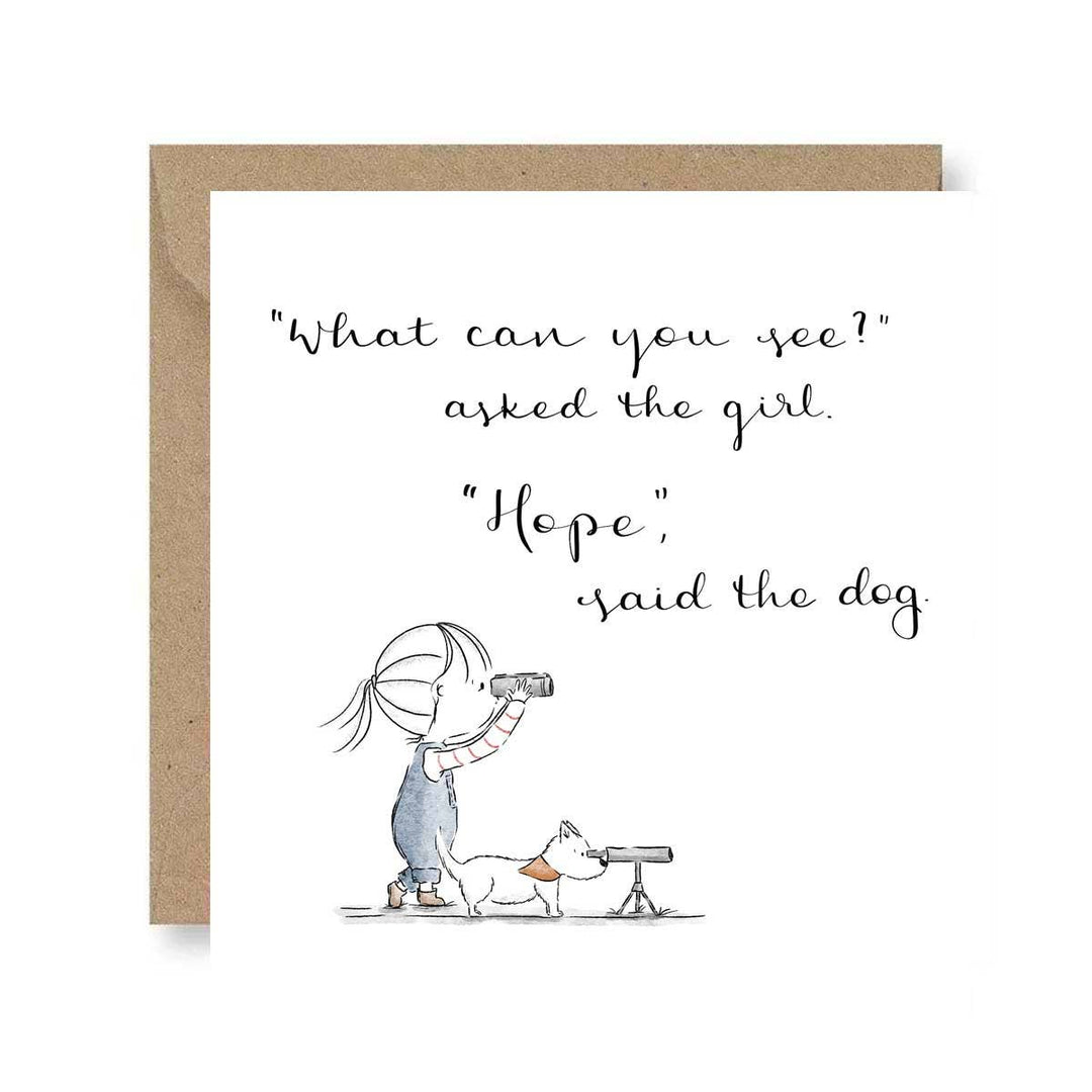Greeting Card: Hope - Birch & BrackenCARDS