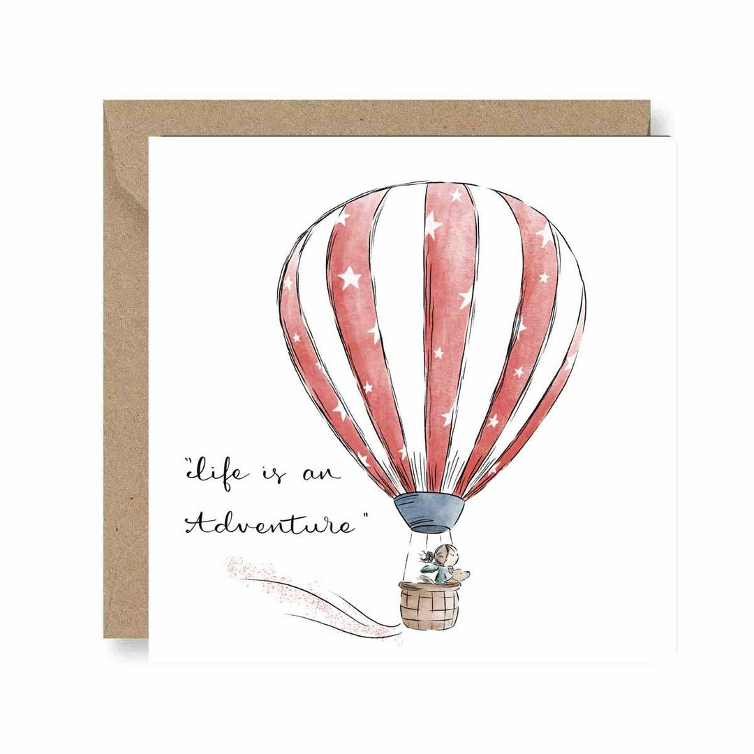 Life is an adventure - Greeting Card - Birch & BrackenCARDS
