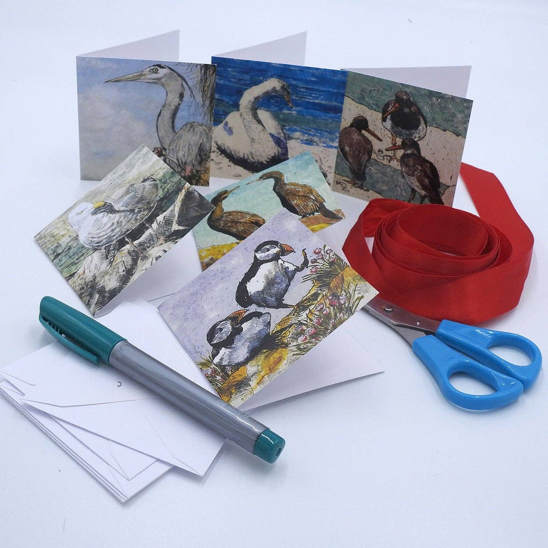 'Seabirds' Mini Card Set - Birch & BrackenCARDS