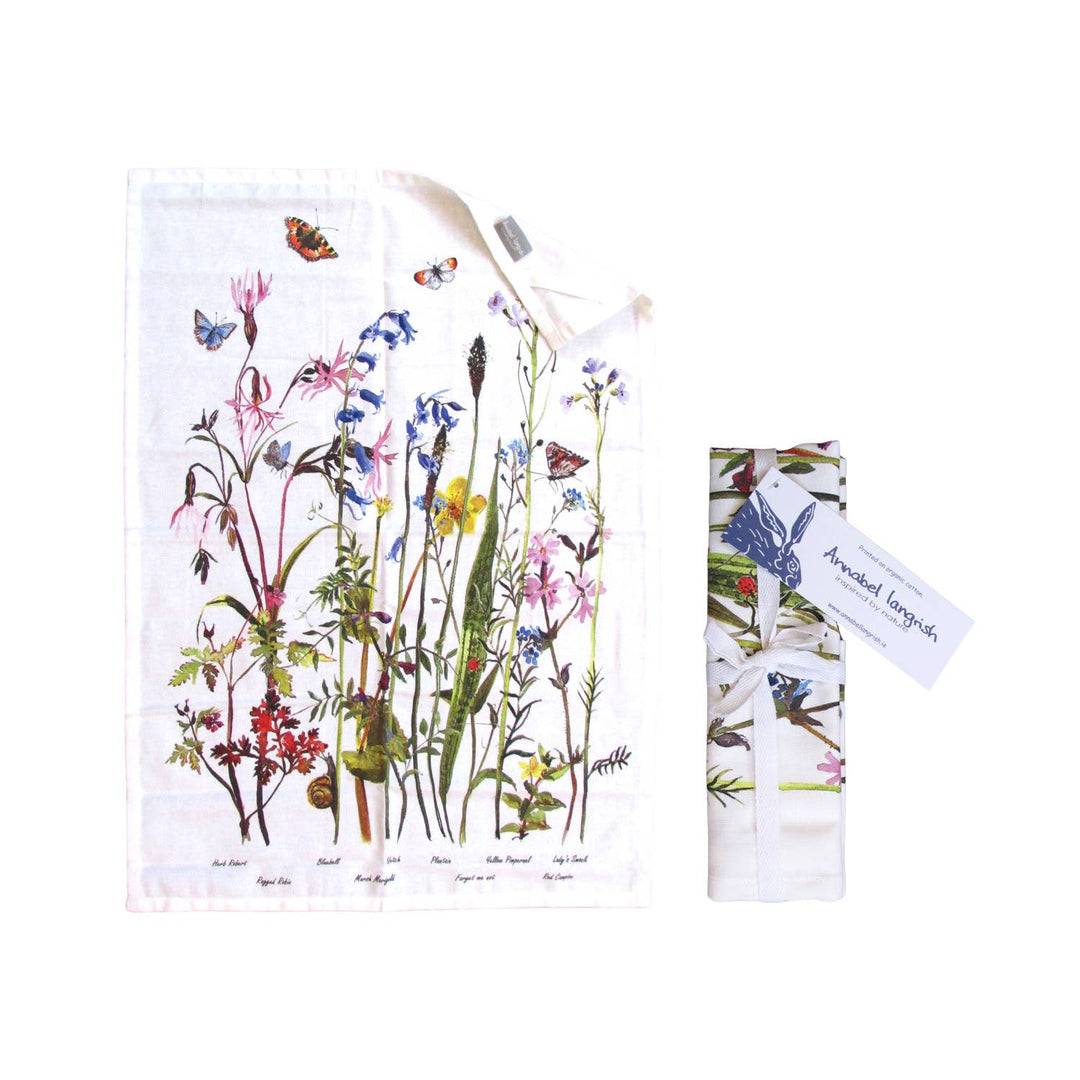 'Wildflower' Tea Towel - Birch & BrackenTEA TOWEL