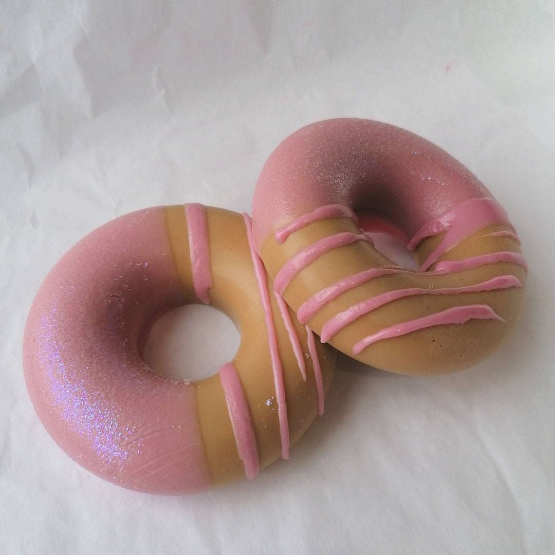 Strawberry Donut Shaped Vegan Soap by Madame Marchand | Birch and Bracken