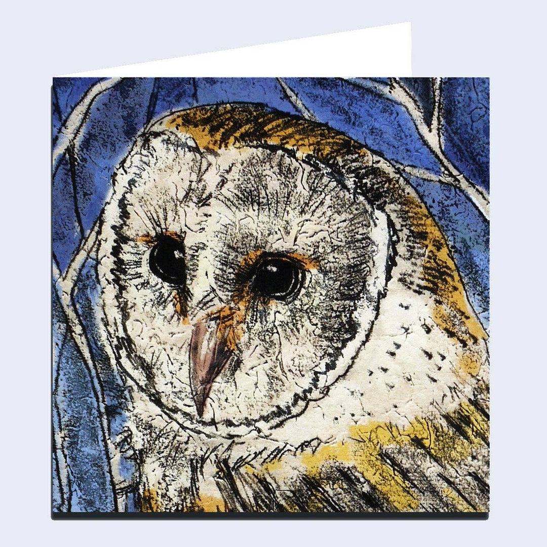 Barn Owl Greeting Card - Birch & BrackenCARDS