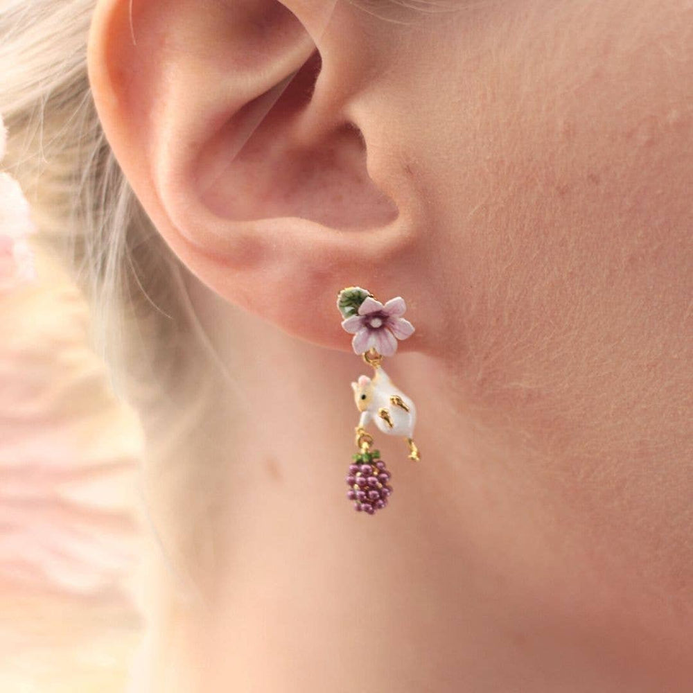 Blackberry & Mouse Earrings - Birch & BrackenEARRINGS