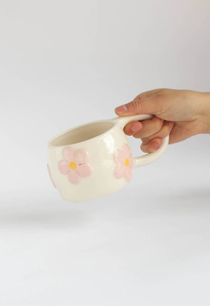 Blomma mug: Pink mug - Birch & BrackenMUG