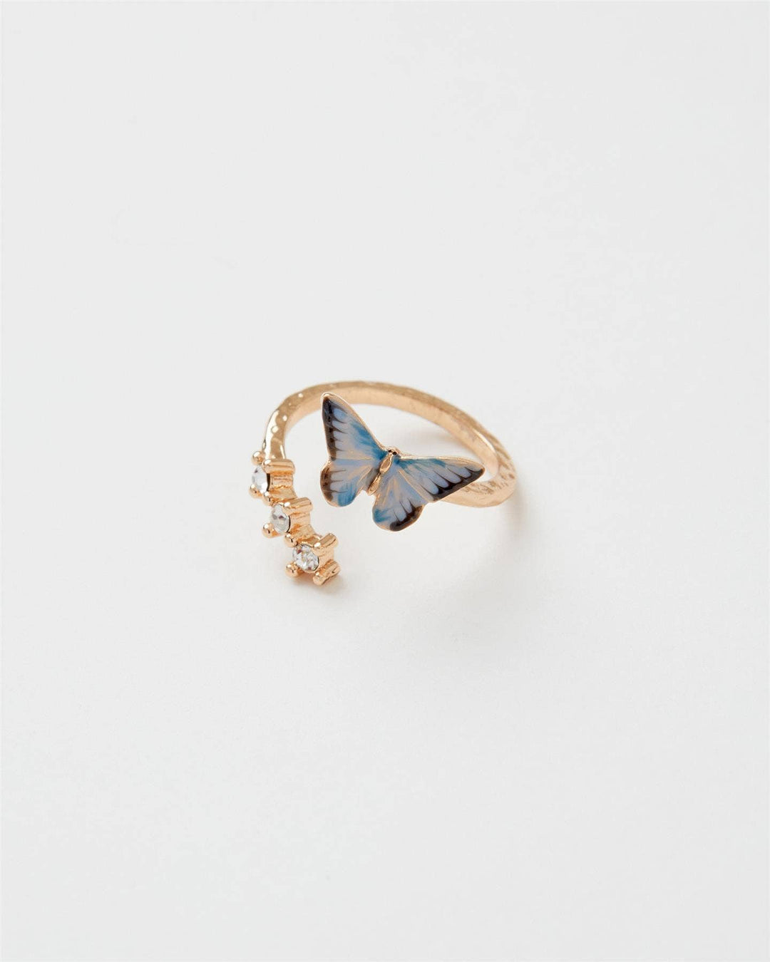 Blue Butterfly Ring - Birch & BrackenRING