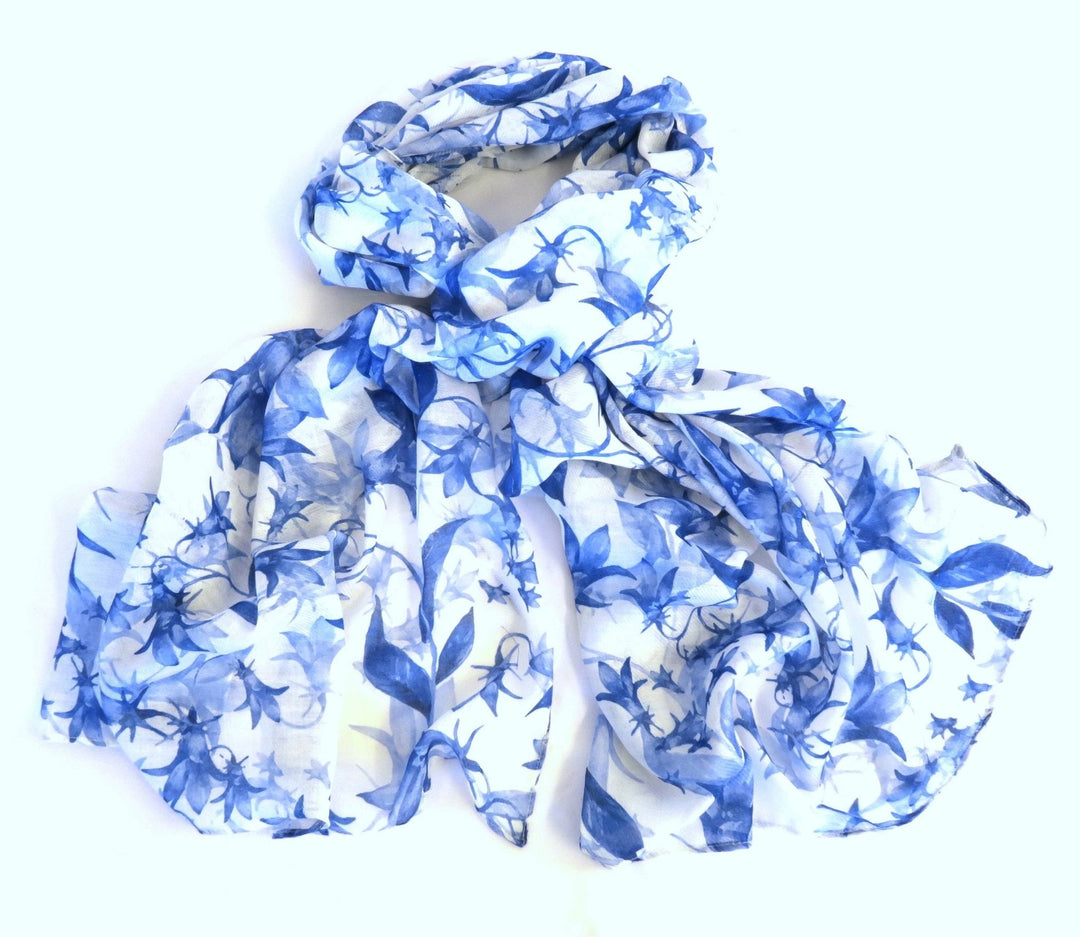 Bluebell Flower Scarf - Birch & BrackenACCESSORIES