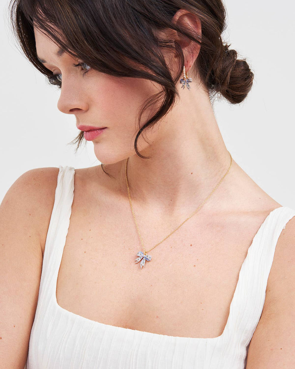 Bow Pendant Necklace - Birch & BrackenNECKLACE