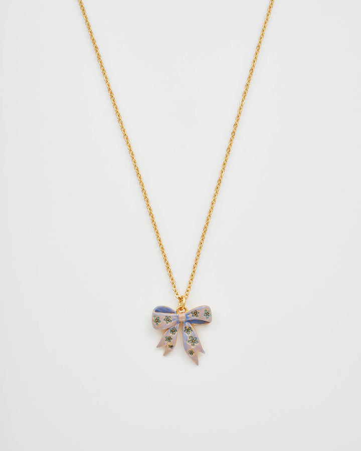 Bow Pendant Necklace - Birch & BrackenNECKLACE