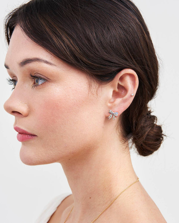Bow Stud Earrings - Birch & BrackenEARRINGS