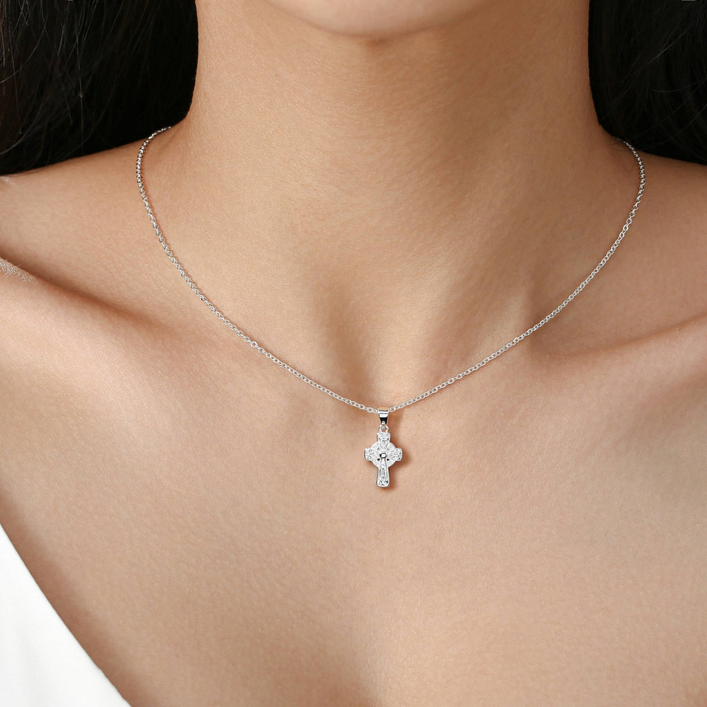 Celtic Cross Pendant - Birch & BrackenNECKLACE