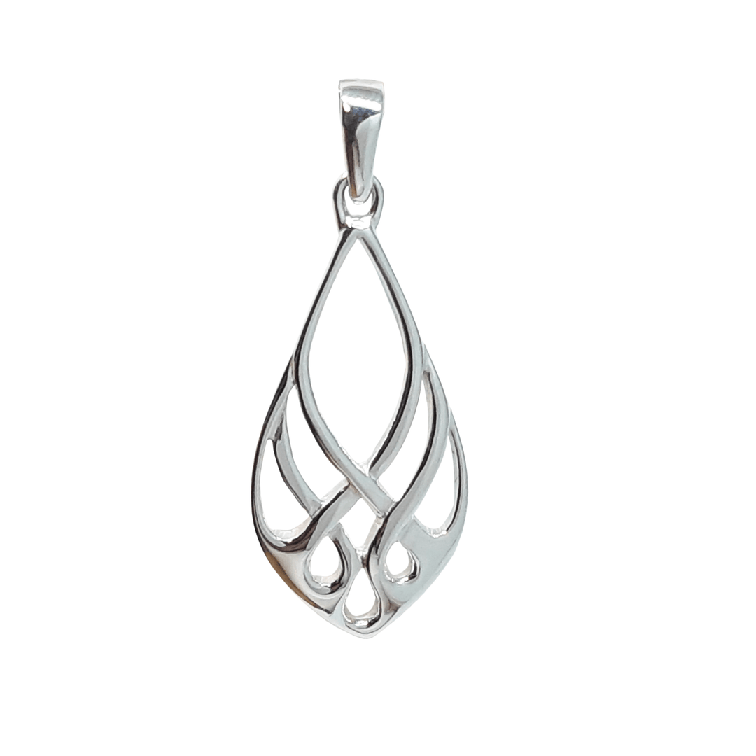 Celtic Open Drop - Birch & BrackenNECKLACE