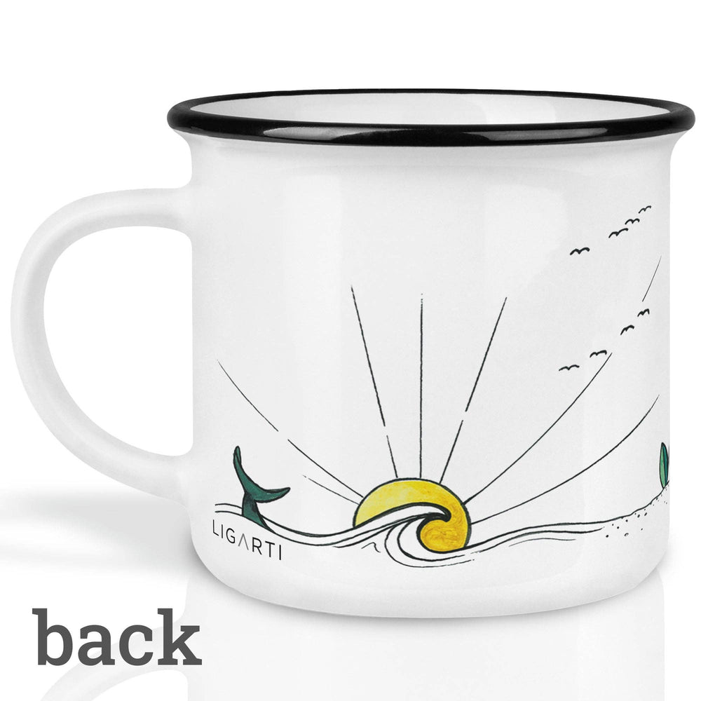 Ceramic mug — Camping Life - Birch & BrackenMUG