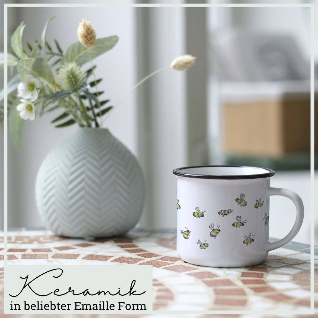 Ceramic mug: Swarm Of Bees - Birch & BrackenMUG