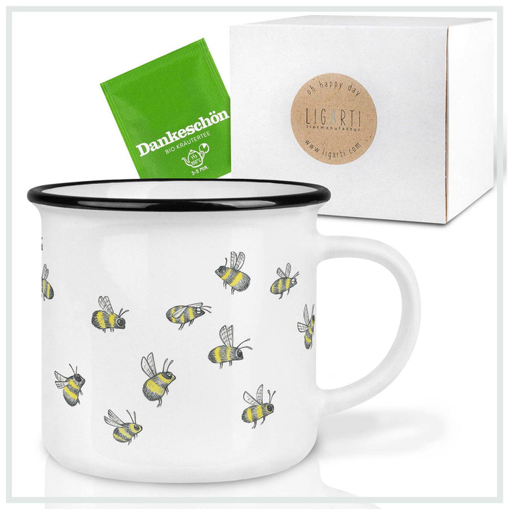 Ceramic mug: Swarm Of Bees - Birch & BrackenMUG