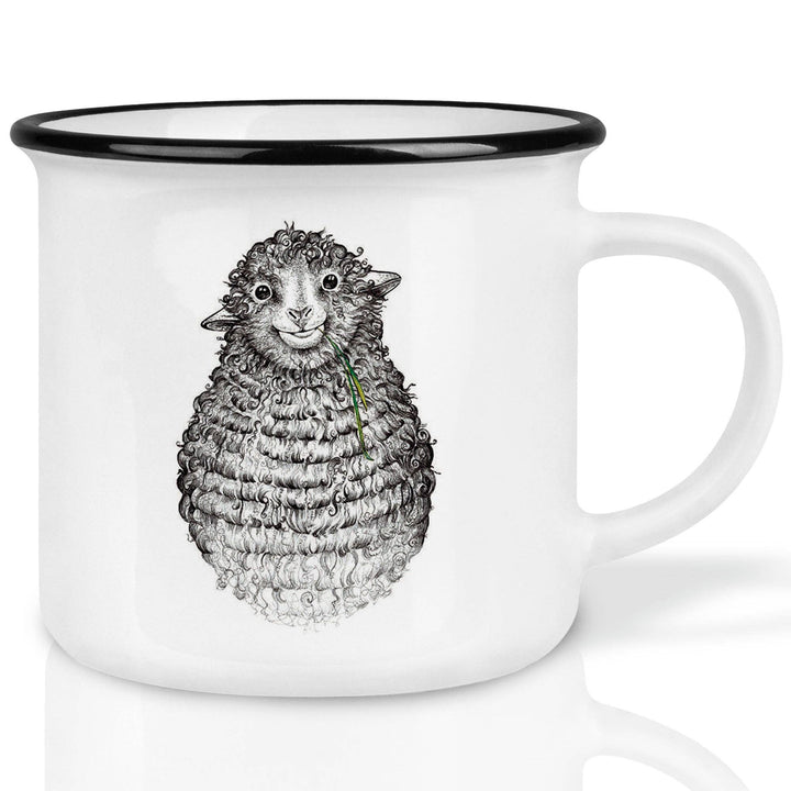 Ceramic mug: Wollfried The Sheep - Birch & BrackenMUG