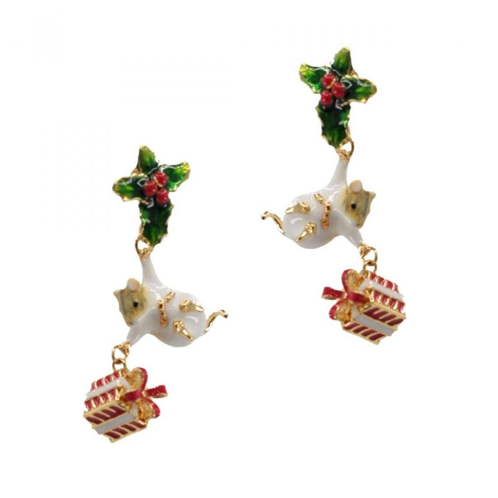 Christmas Mouse Earrings - Birch & BrackenEARRINGS