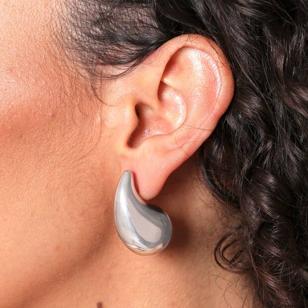 Chunky Teardrop Earrings - Birch & BrackenEARRINGS