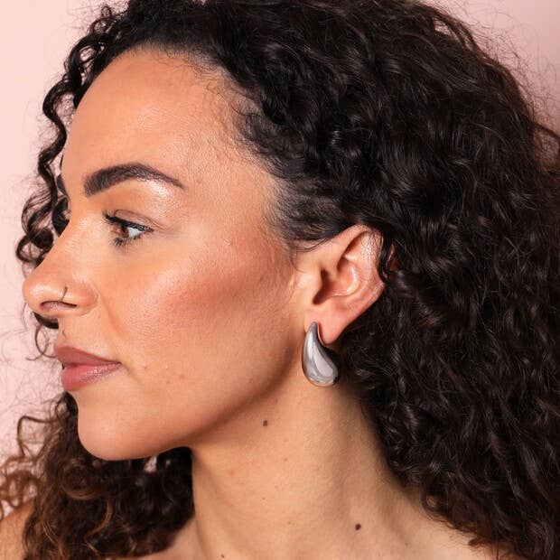 Chunky Teardrop Earrings - Birch & BrackenEARRINGS