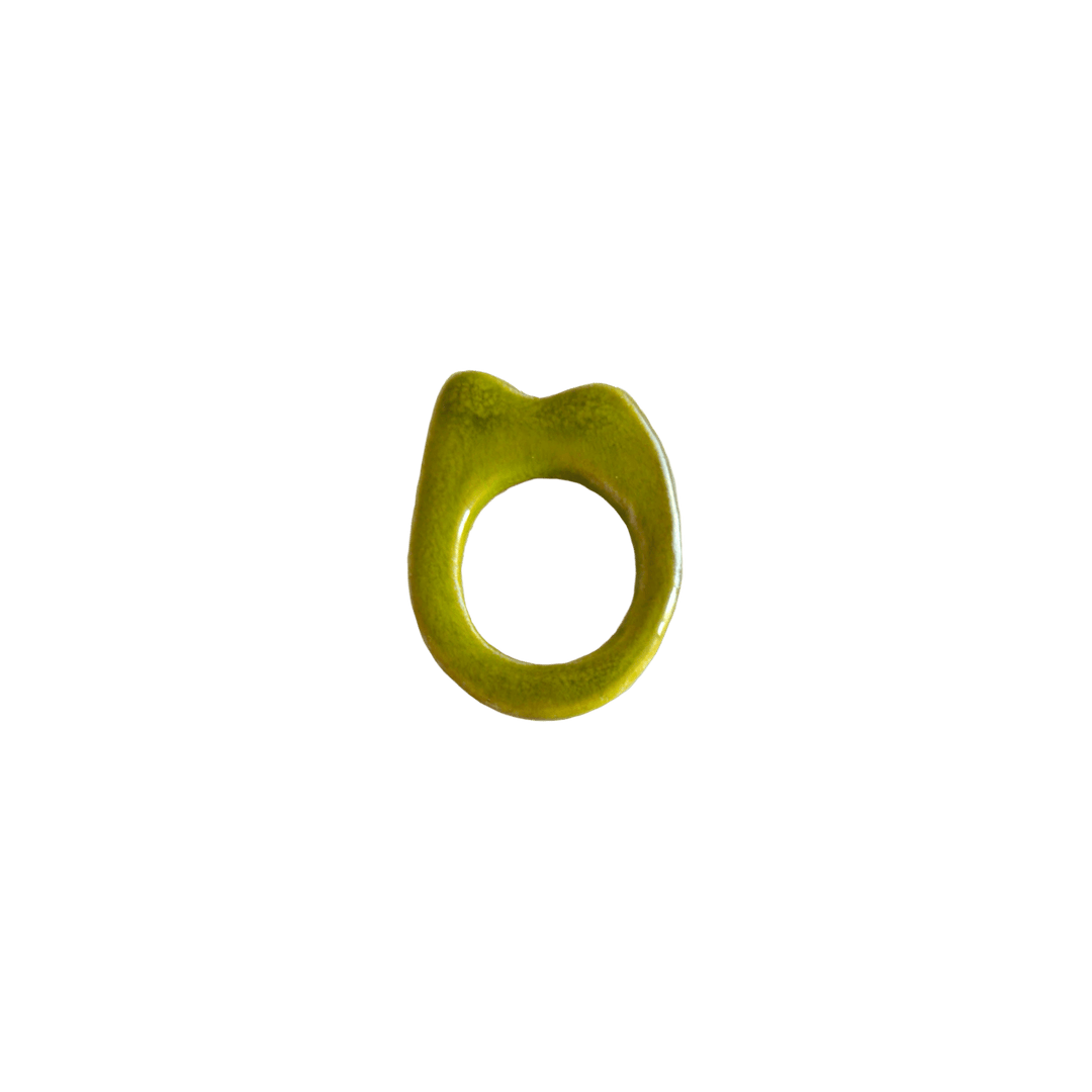 Cora ceramic ring (various colours) - Birch & BrackenRING