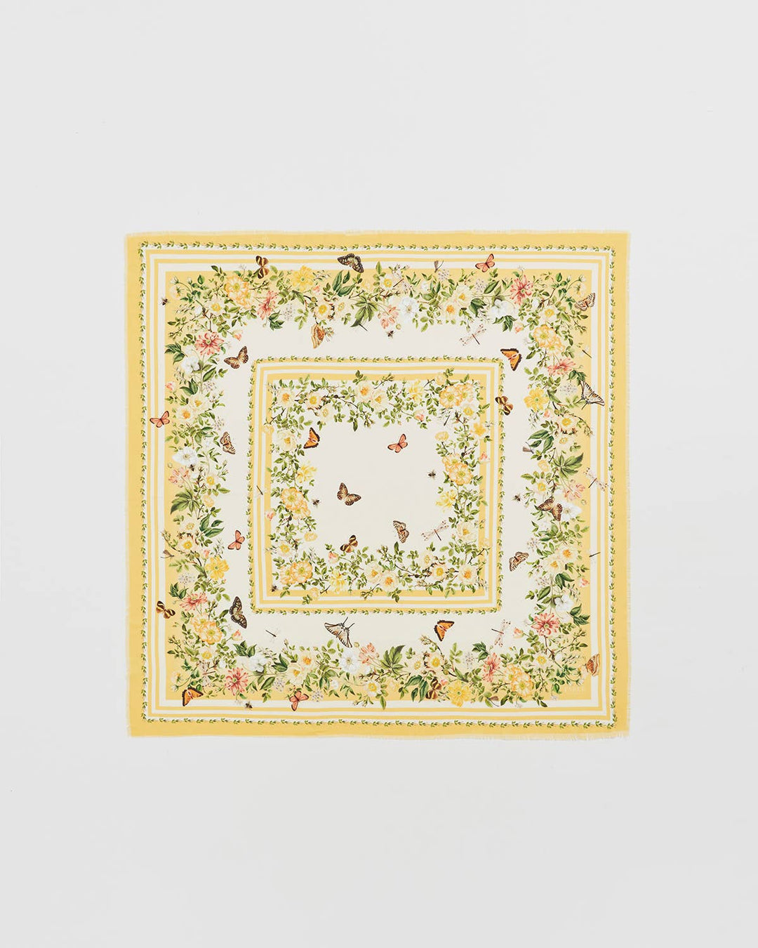 Cybele Yellow Square Scarf - Birch & BrackenSCARF