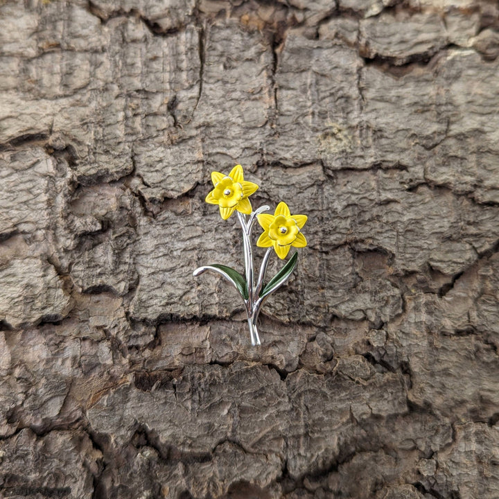 Daffodil Brooch - Birch & BrackenBROOCH