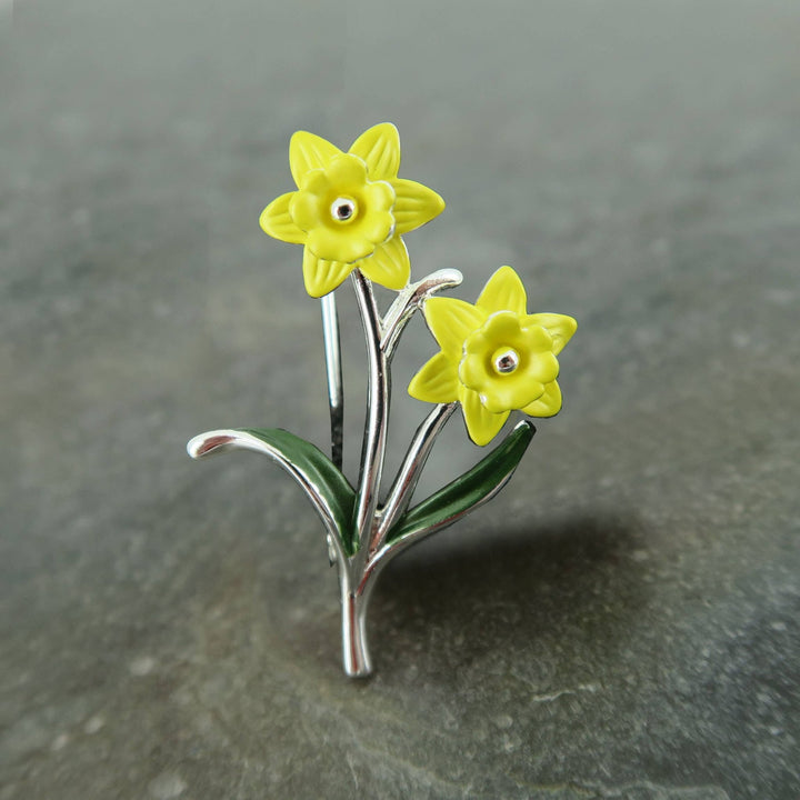 Daffodil Brooch - Birch & BrackenBROOCH