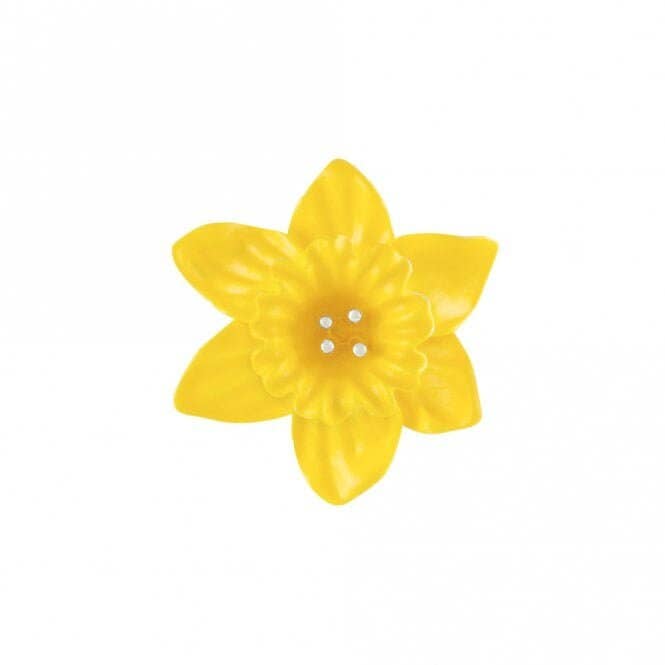 Daffodil Flower Brooch - Birch & BrackenBROOCH