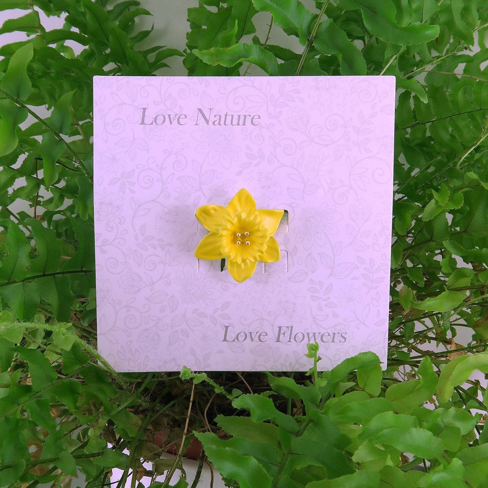 Daffodil Flower Brooch - Birch & BrackenBROOCH