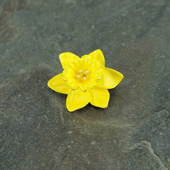 Daffodil Flower Brooch - Birch & BrackenBROOCH
