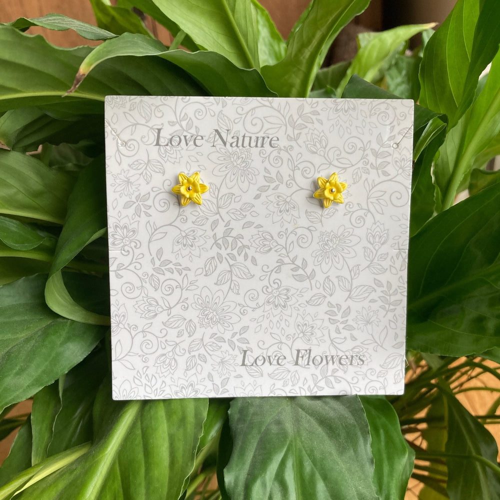 Daffodil Mini Stud Earrings - Birch & BrackenEARRINGS