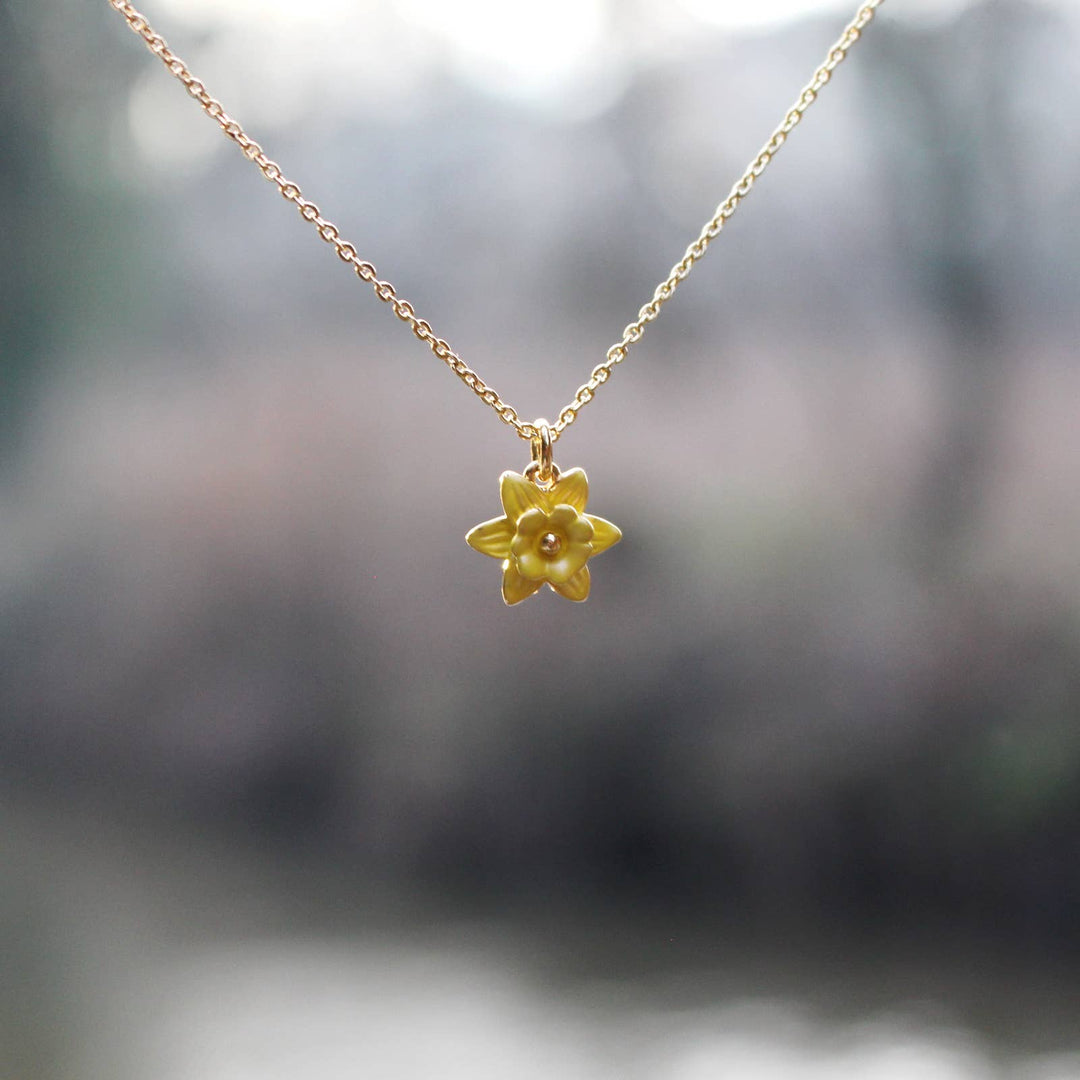 Daffodil Necklace - Birch & BrackenNECKLACE