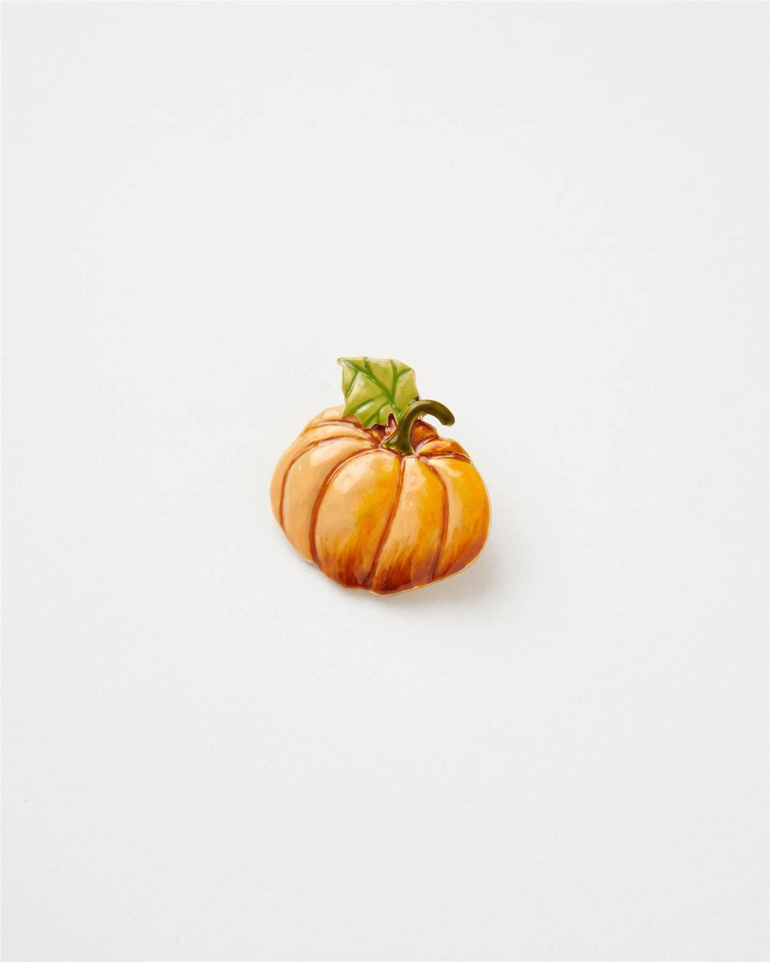 Enamel Pumpkin Brooch - Birch & BrackenBROOCH