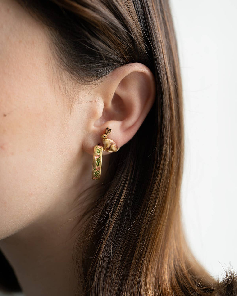 FABLE Rabbit Stud Earrings - Birch & BrackenEARRINGS