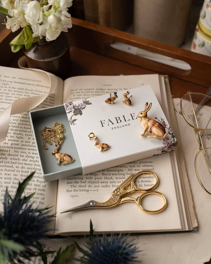 FABLE Rabbit Stud Earrings - Birch & BrackenEARRINGS