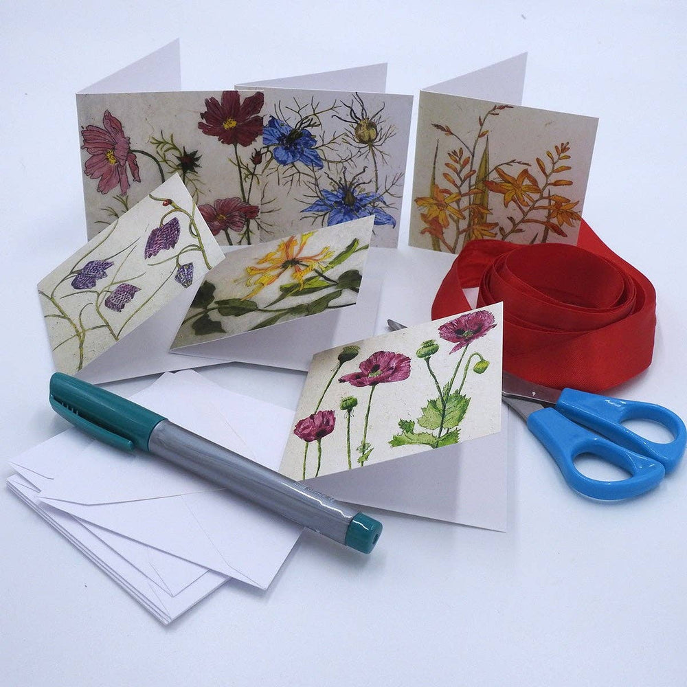 'Flowers' Mini Card Set - Birch & BrackenCARDS