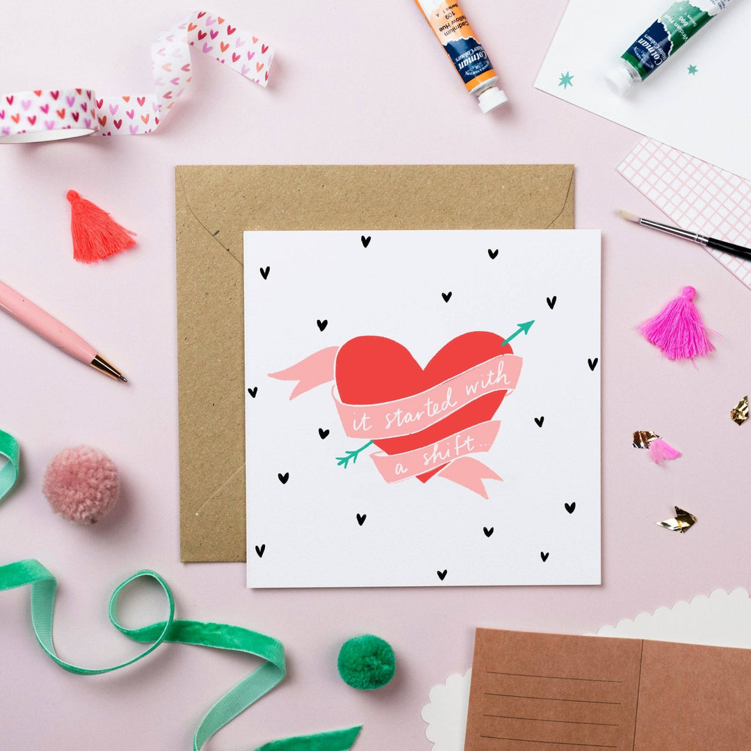 Greeting Card: It Started With A Shift! - Birch & BrackenCARDS