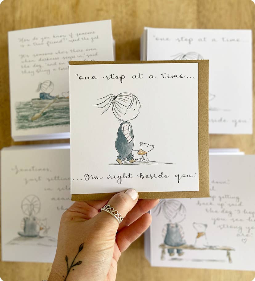 Greeting Card: Right beside you - Birch & BrackenCARDS