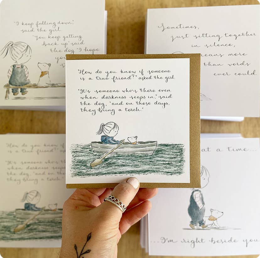 Greeting Card: True Friend - Birch & BrackenCARDS