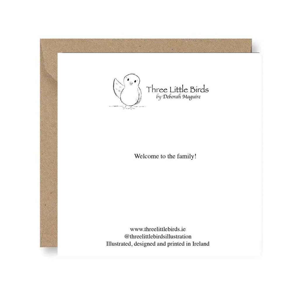 Greeting card: Welcome to the Family! - Birch & BrackenCARDS