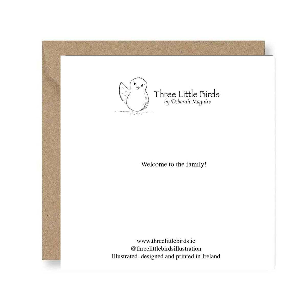 Greeting card: Welcome to the Family! - Birch & BrackenCARDS