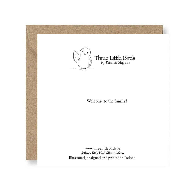 Greeting card: Welcome to the Family! - Birch & BrackenCARDS