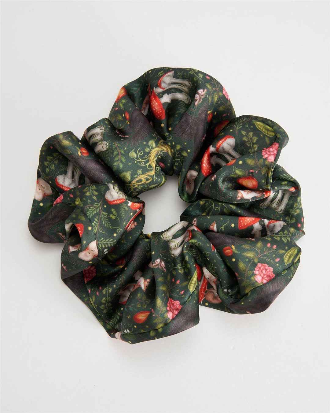 Into the Woods Green Oversized Scrunchie - Birch & BrackenACCESSORIES