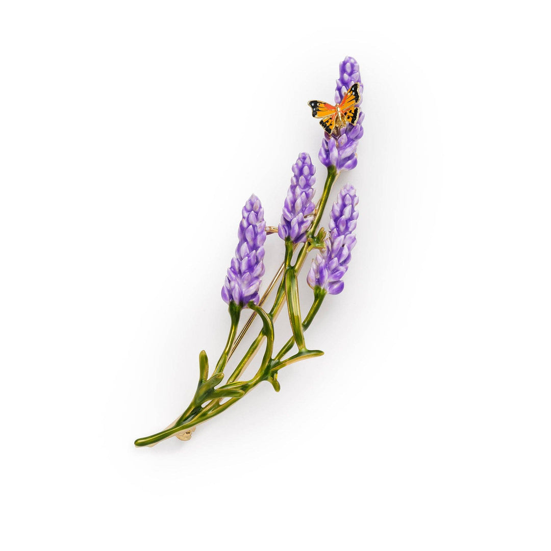 Lavender Brooch - Birch & BrackenBROOCH