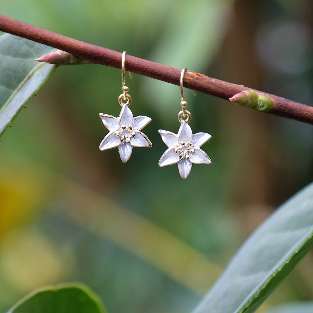 Lily Drop Hook Earrings - Birch & BrackenEARRINGS