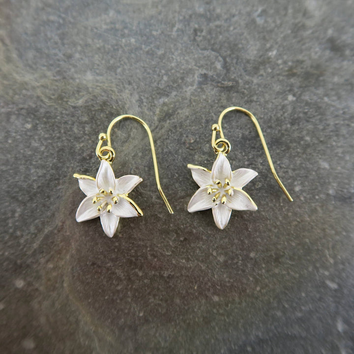 Lily Drop Hook Earrings - Birch & BrackenEARRINGS
