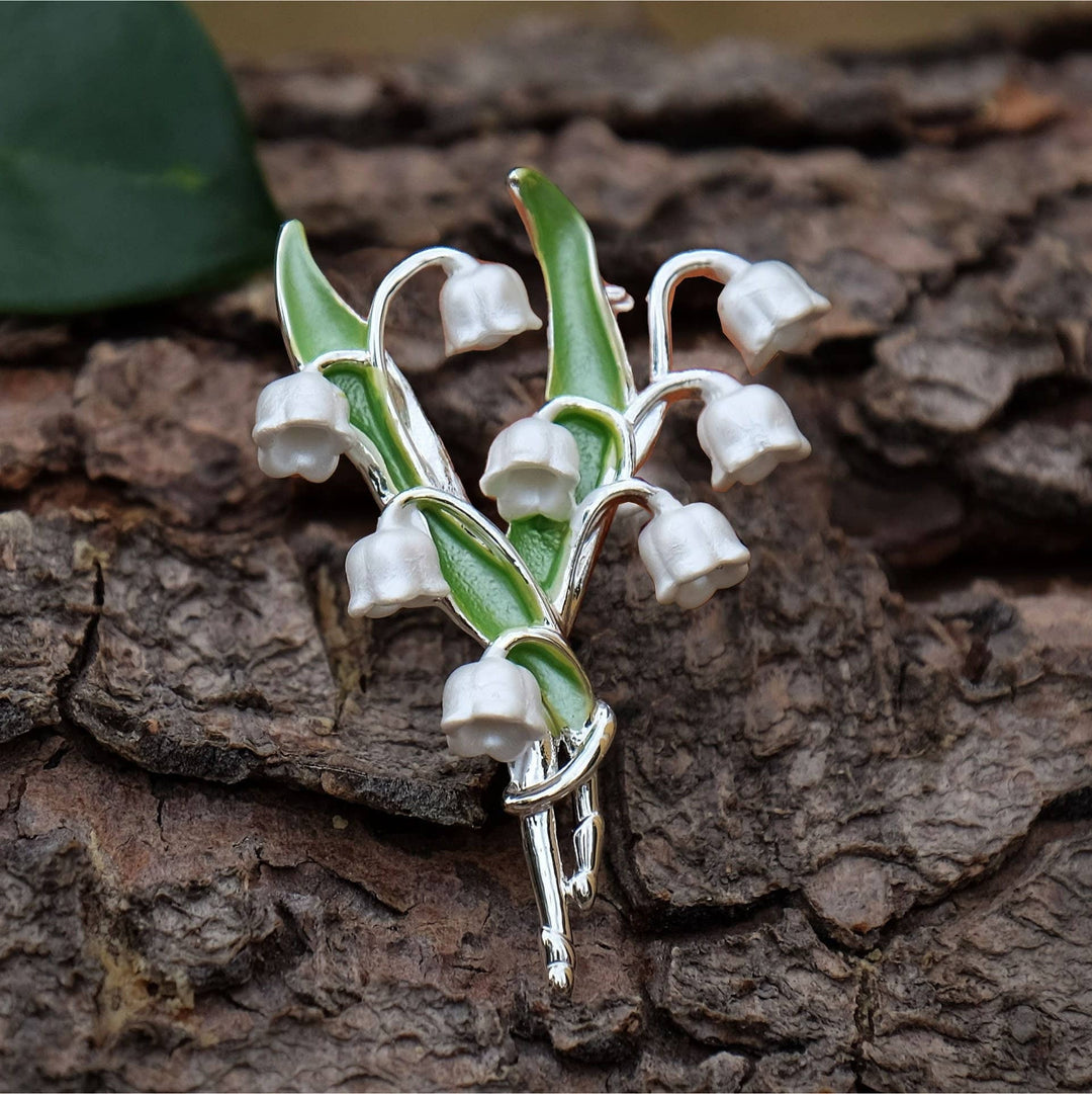 Lily Of The Valley Brooch - Birch & BrackenBROOCH