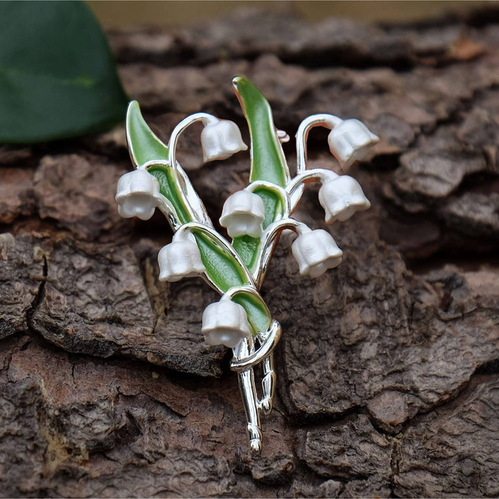 Lily Of The Valley Brooch - Birch & BrackenBROOCH