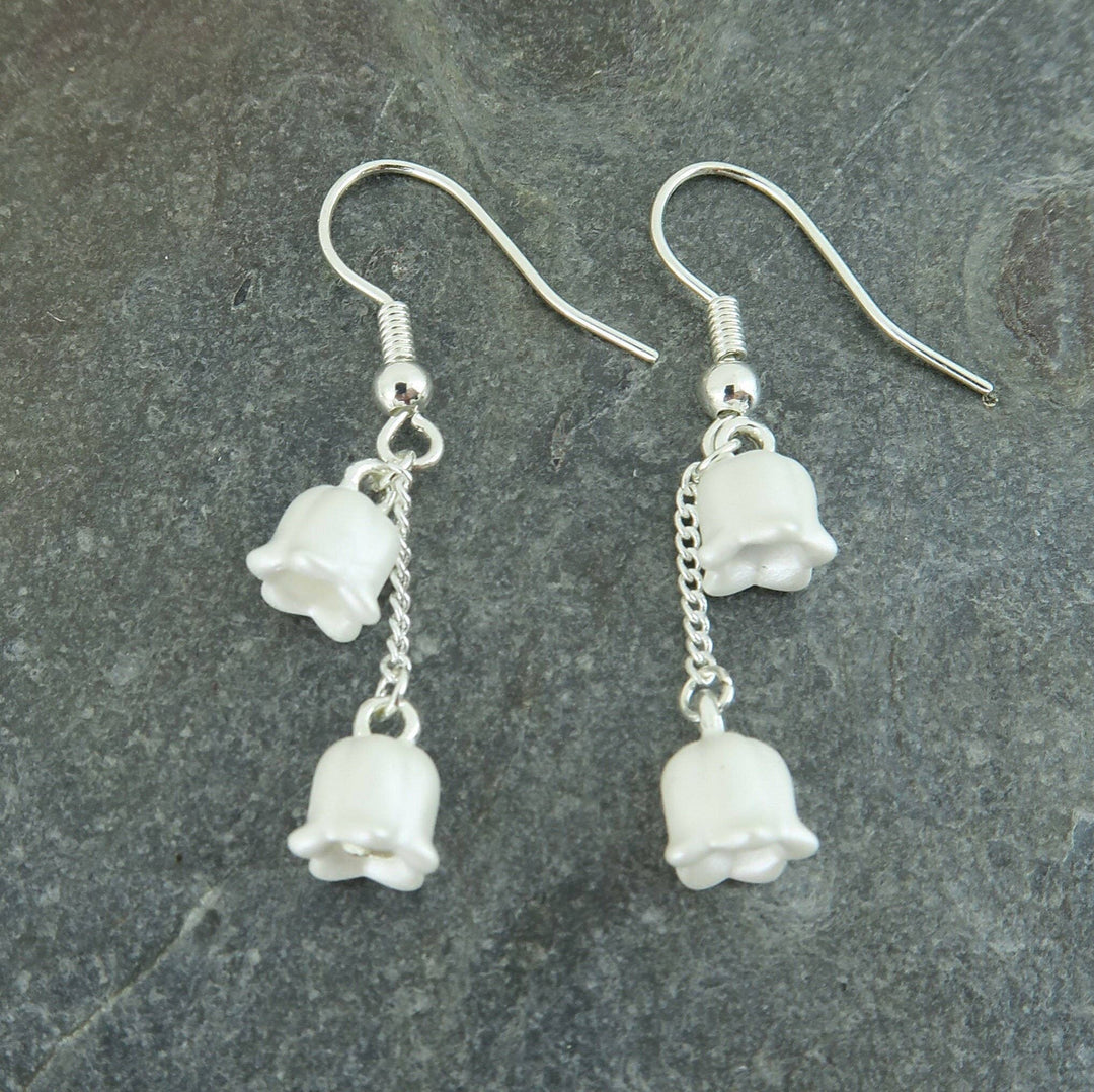 Lily Of The Valley Drop Hook Earrings - Birch & BrackenEARRINGS